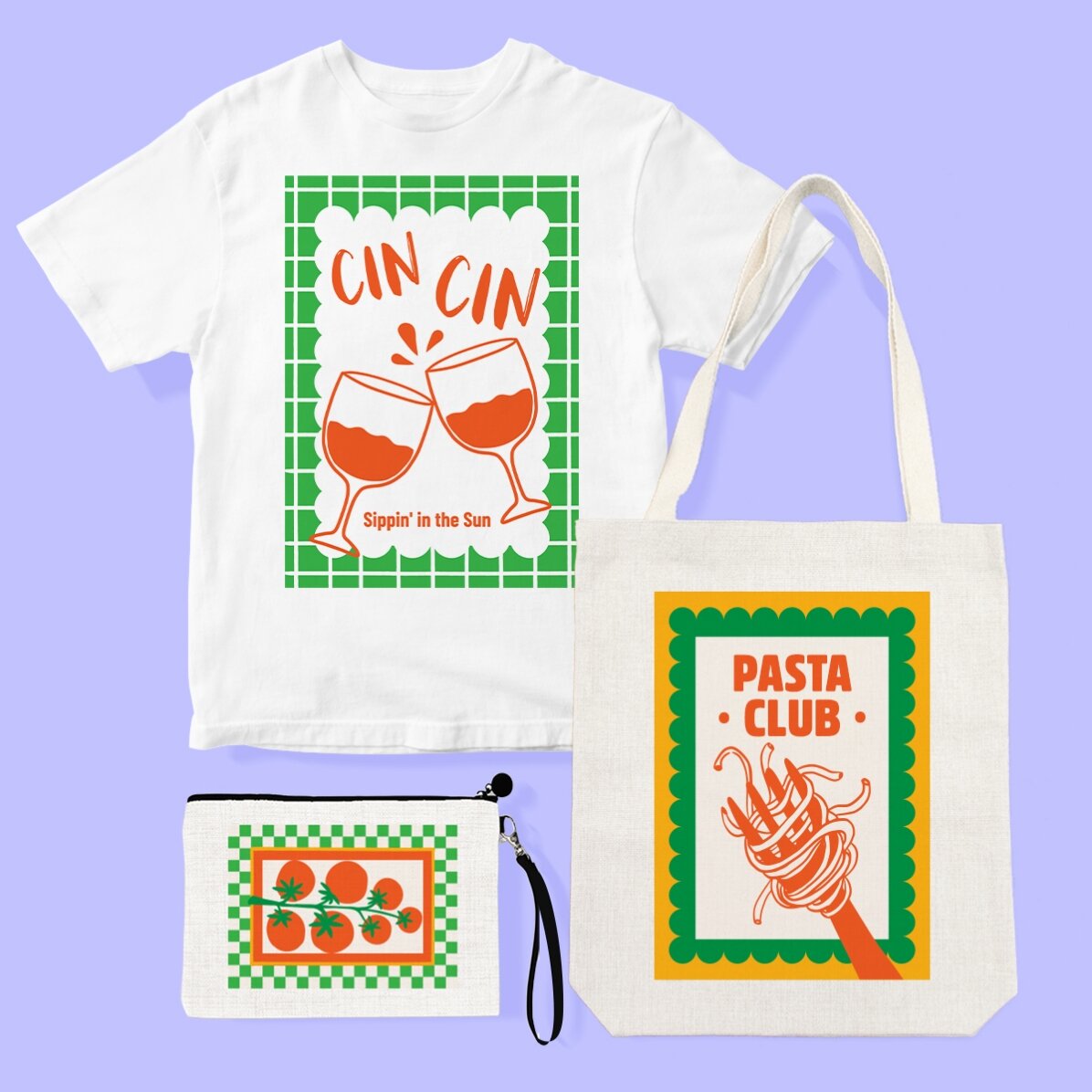 Set cadou personalizat - Pasta Club