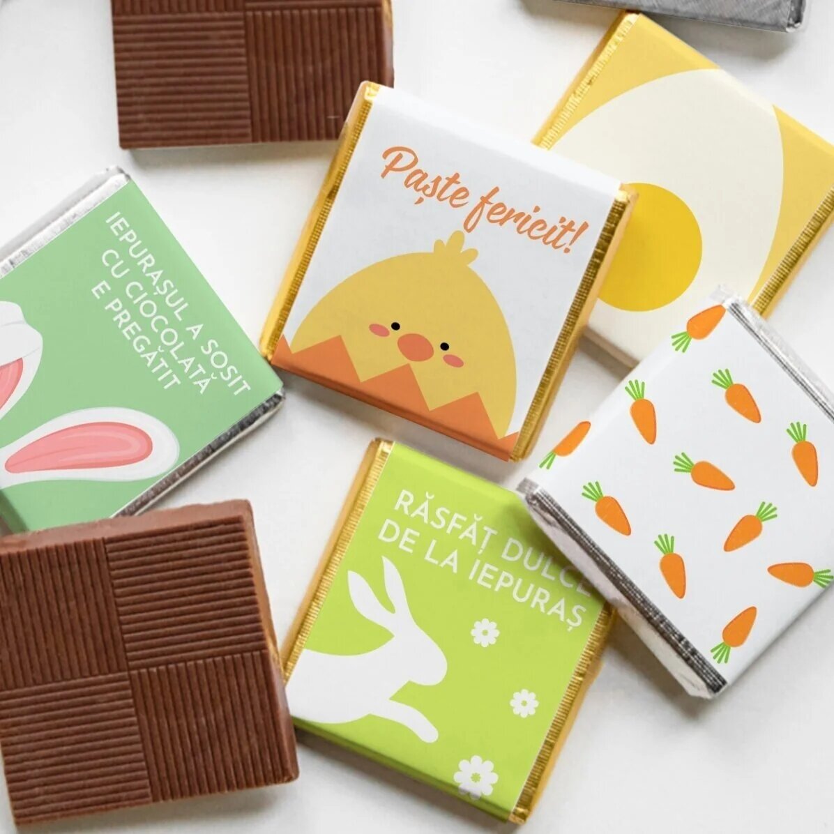 Set cadou personalizat pentru copii - Paște fericit