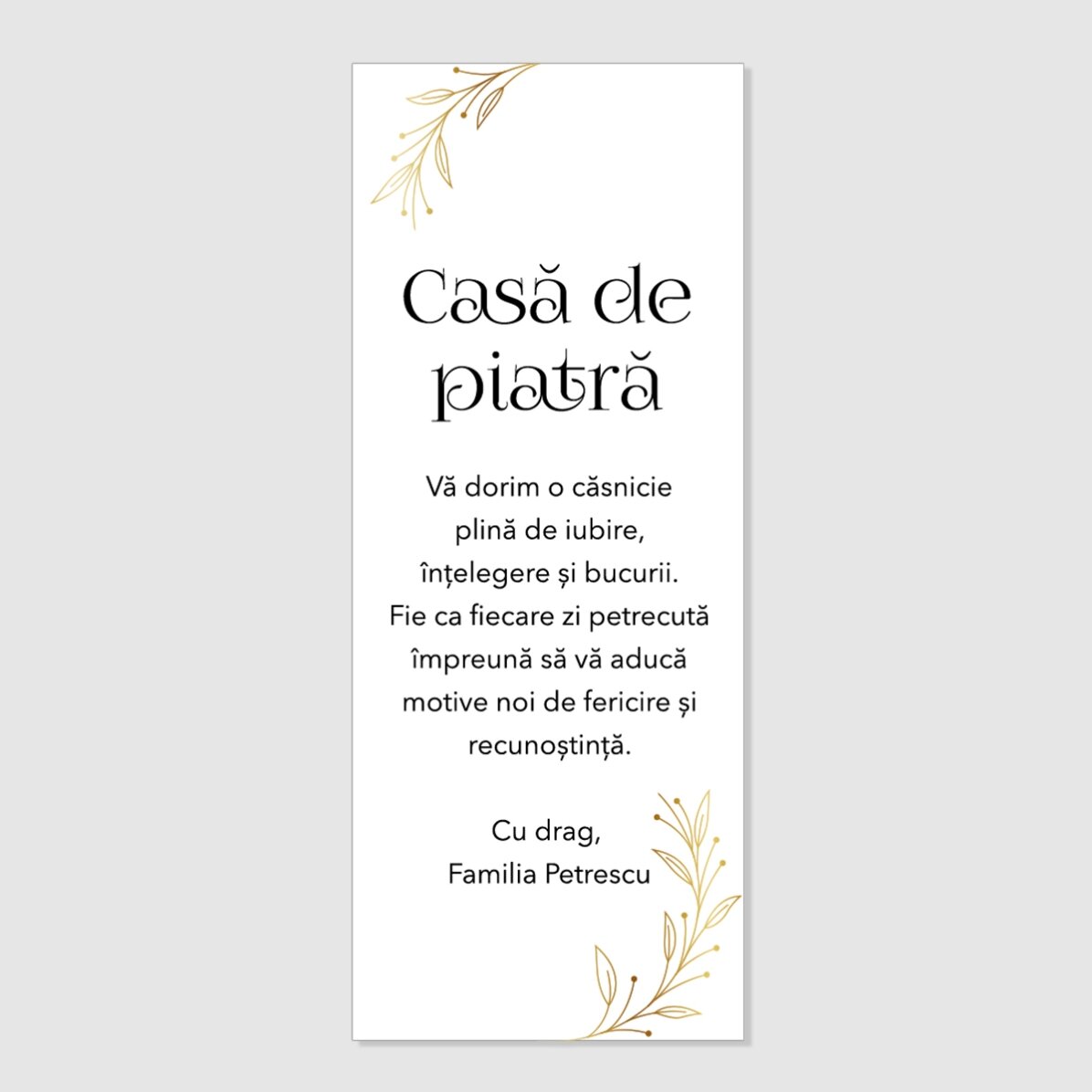 Set cadou personalizat pentru cununie