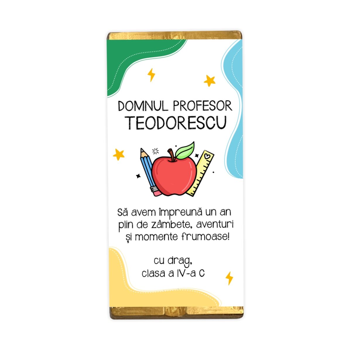 Set cadou personalizat pentru noul an școlar - Profesori