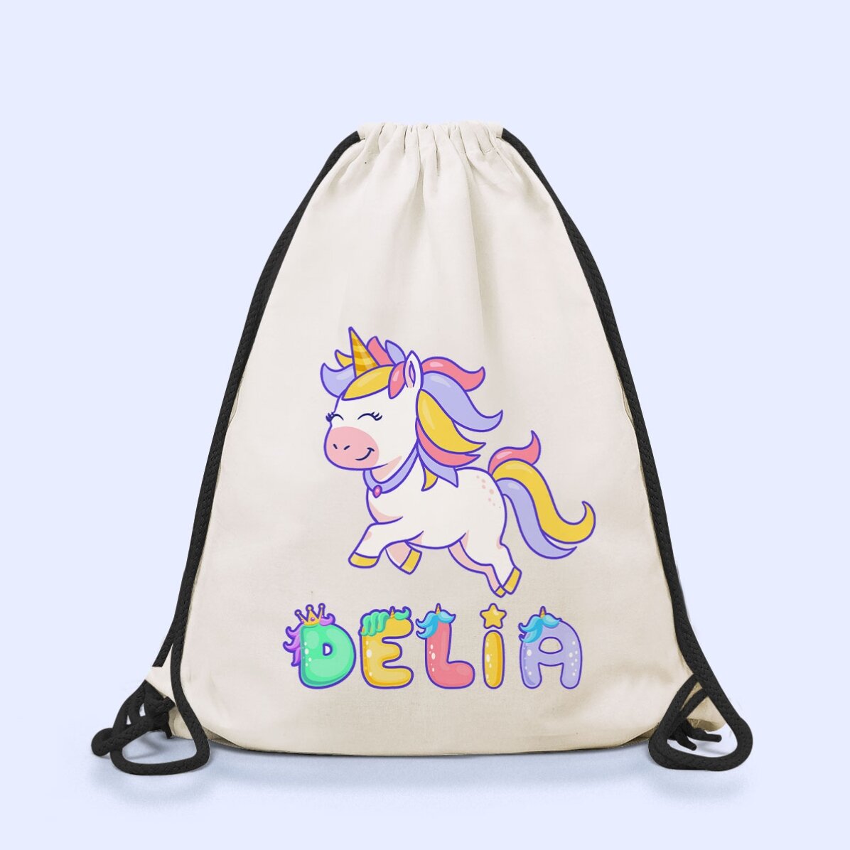 Set personalizat pentru grădiniță sau școală – Unicorn