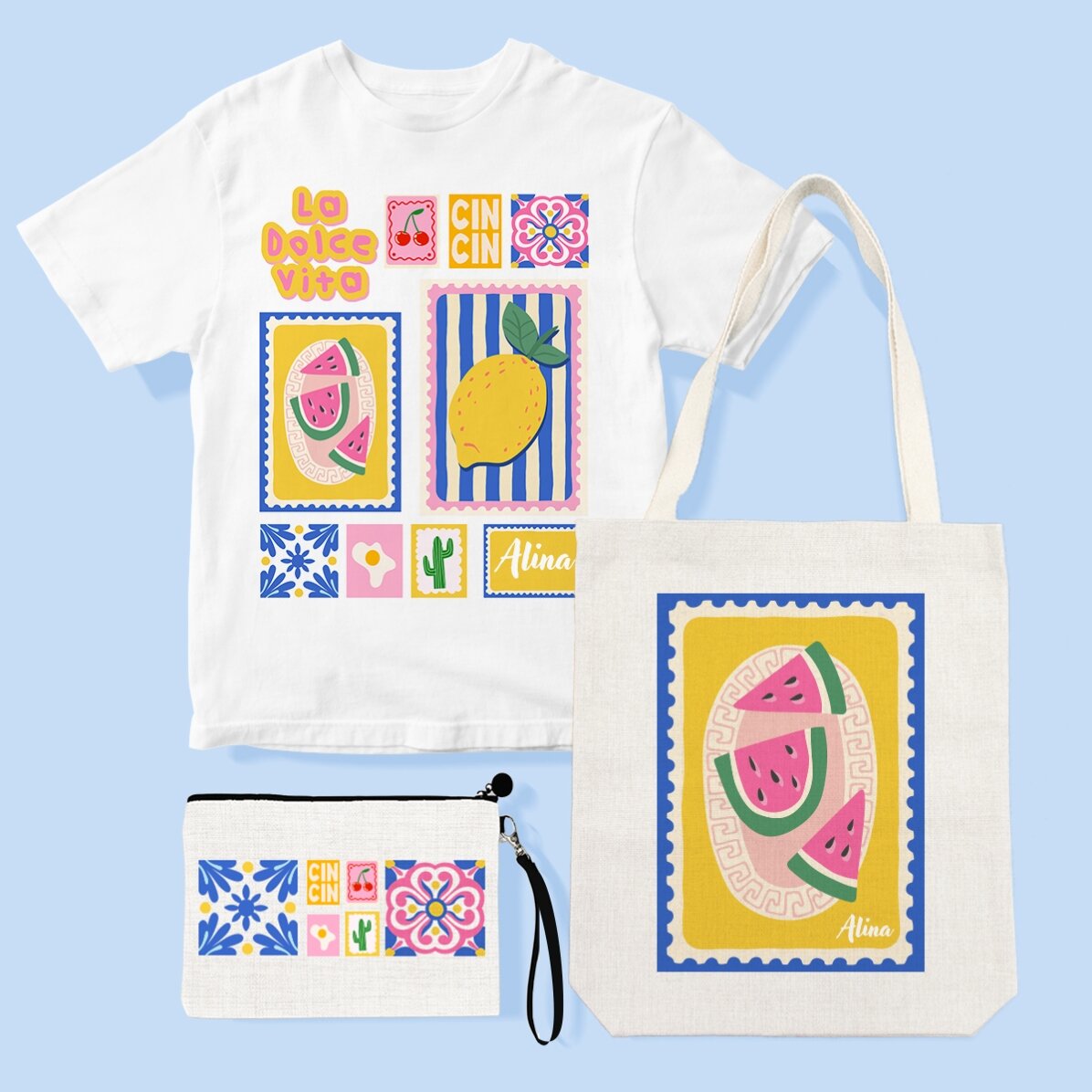 Set cadou personalizat - Vară