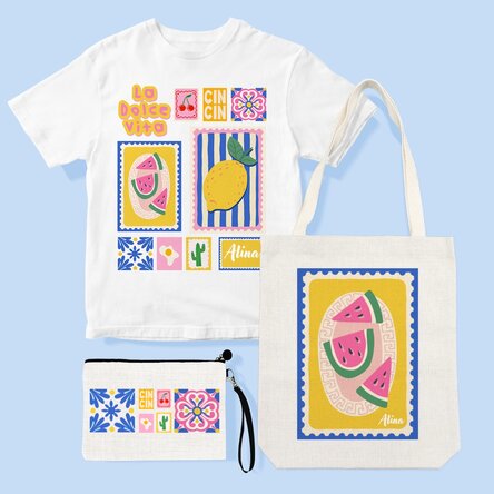 Set cadou personalizat - Vară