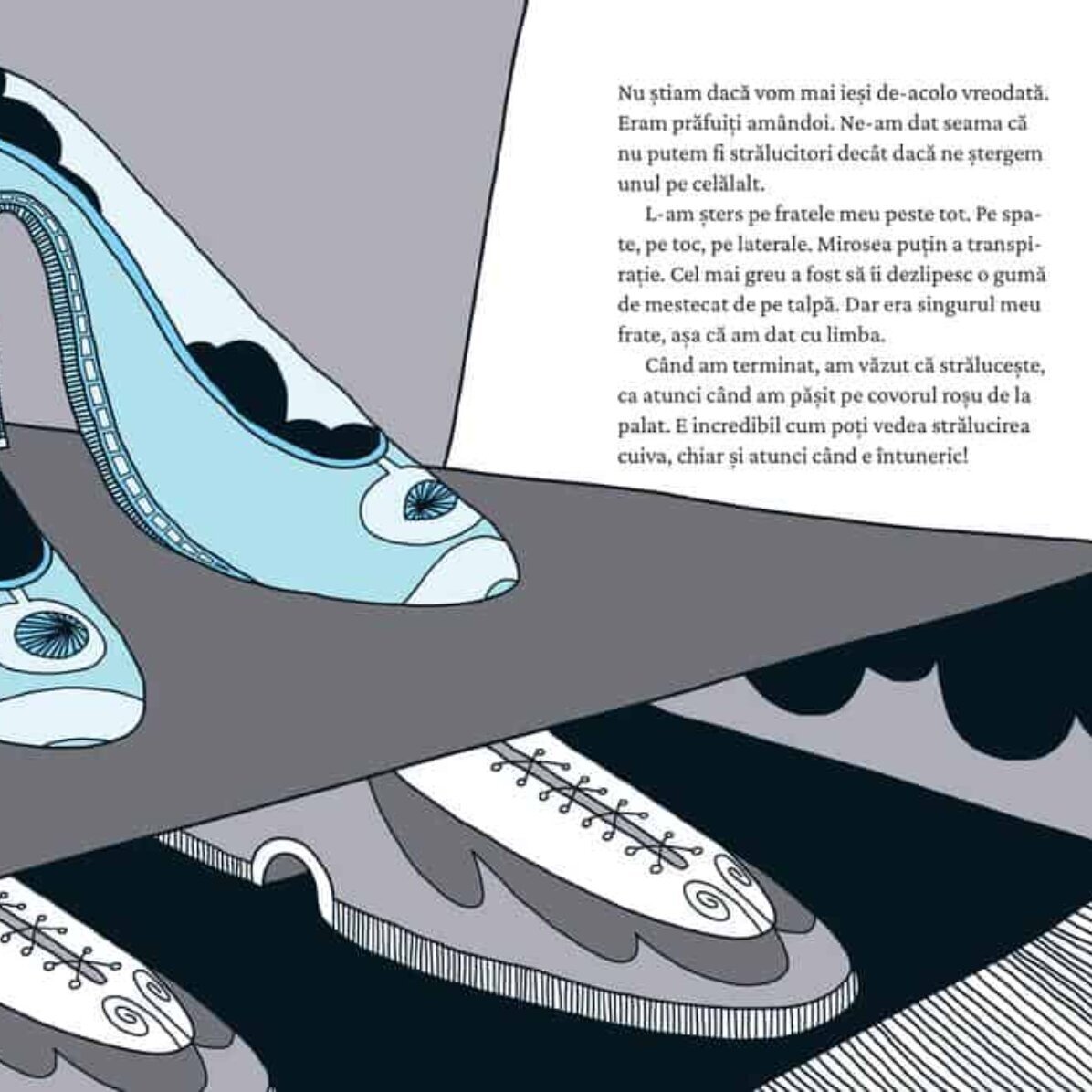 Set cană pentru copii personalizată și cartea Cum am devenit pantof regal