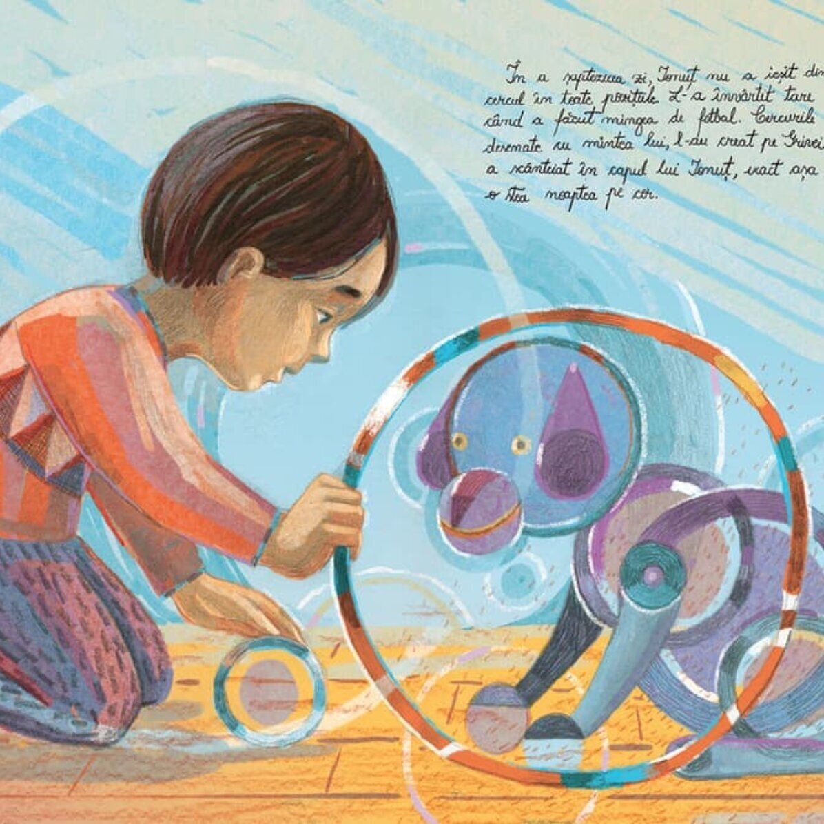 Set hârtie de împachetat personalizată și cartea Cercul