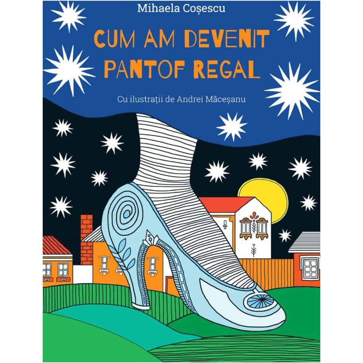 Set magnet 10x10 personalizat și cartea Cum am devenit pantof regal