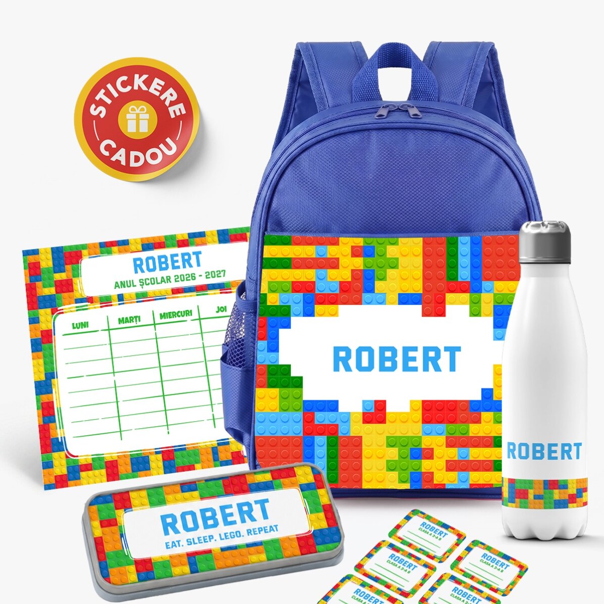 Set personalizat pentru școală – Lego