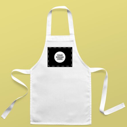 Șorț pentru copii personalizat cu grafica ta landscape