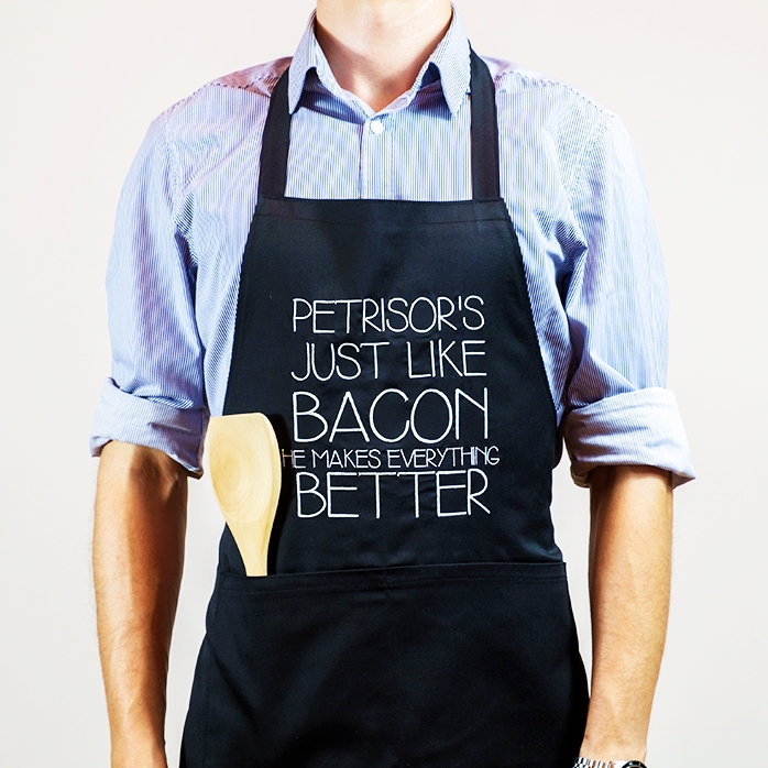 Șorț personalizat bacon