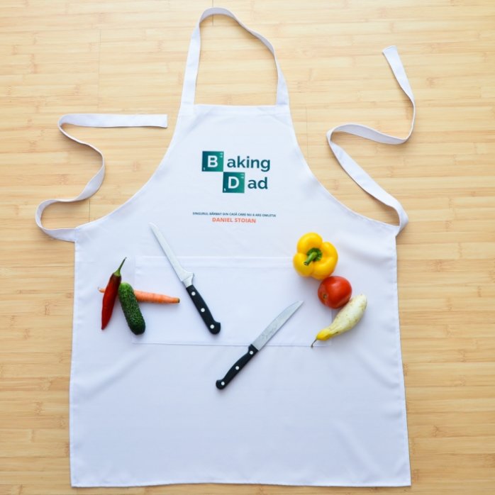 Șorț personalizat - Baking Person