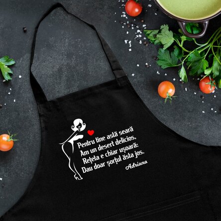 Șorț personalizat cu nume x Flick 