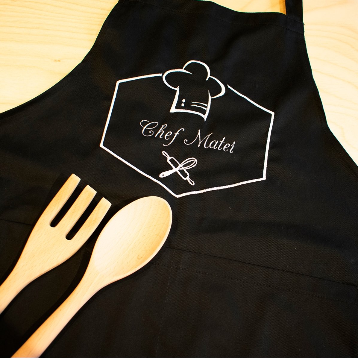 Șorț personalizat cu text - Chef