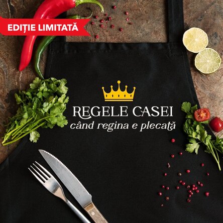 Șorț brodat - Regele Casei