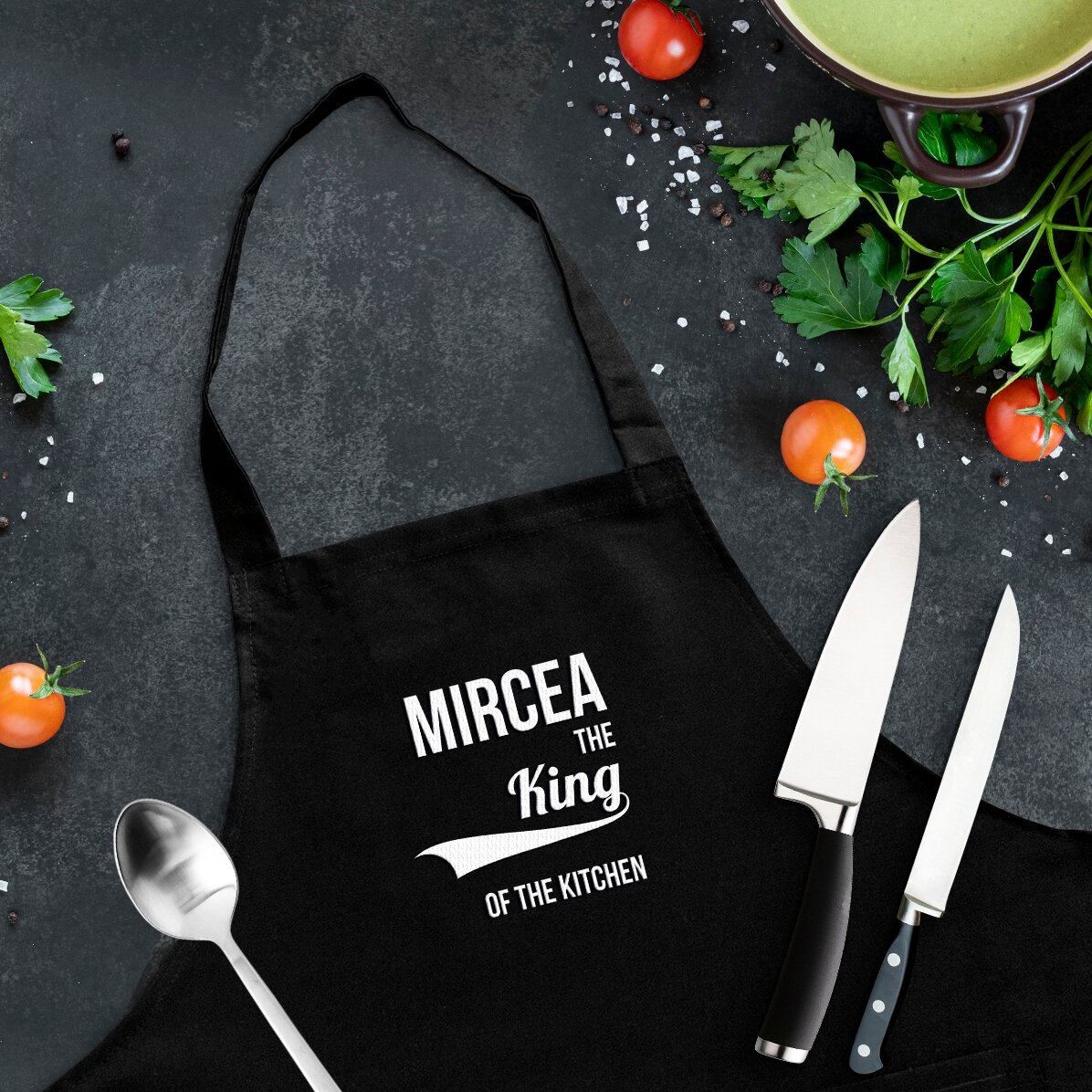 Șorț personalizat - King of the Kitchen