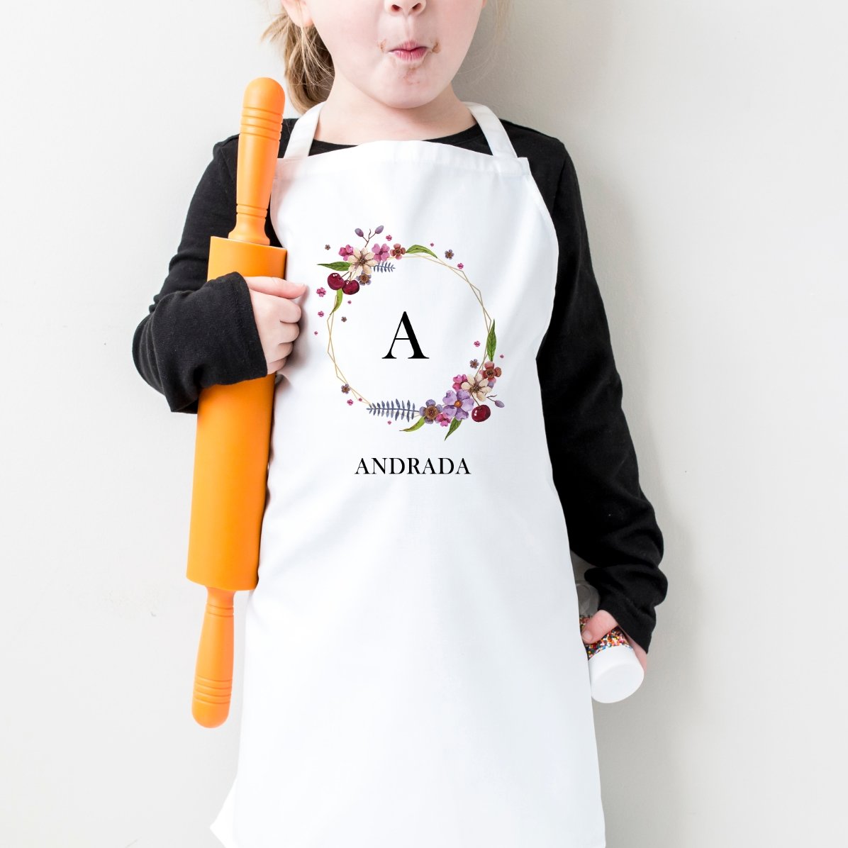 Șorț personalizat pentru copii cu text - Nume