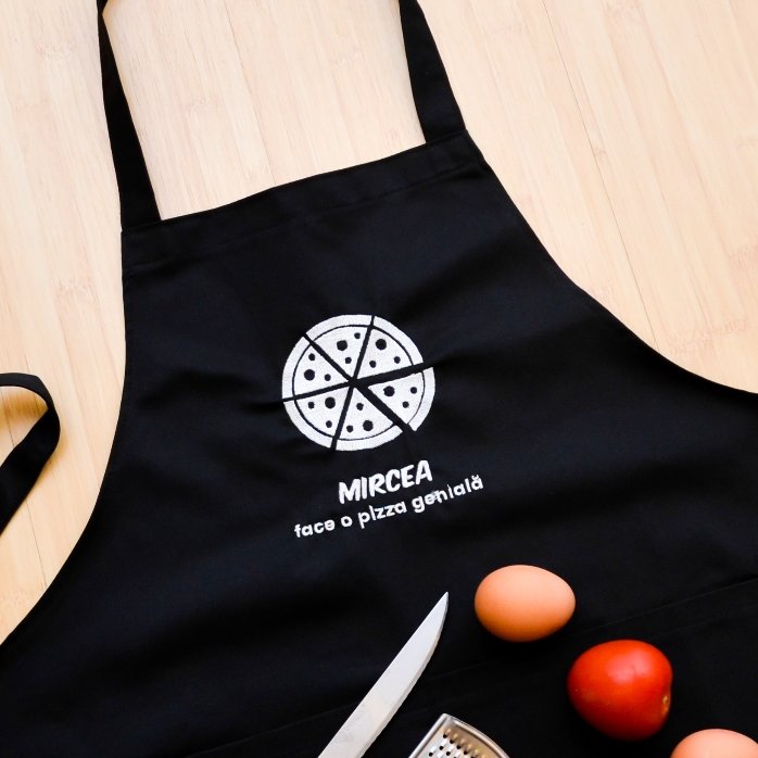 Șorț personalizat pentru iubitorii de pizza