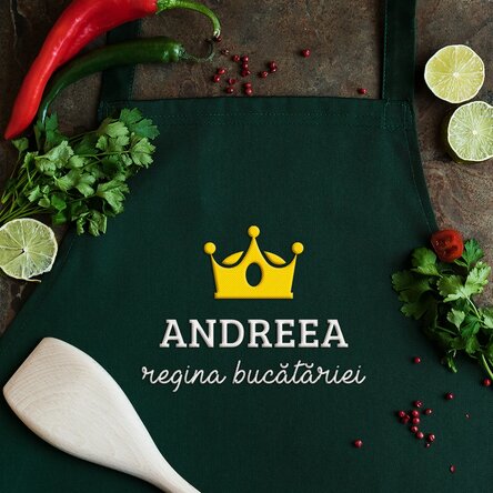 Șorț personalizat - Queen of the Kitchen