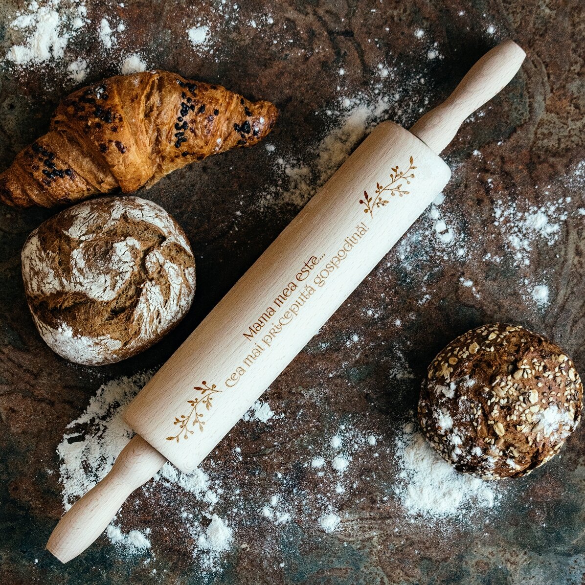 Sucitor de lemn personalizat - Gospodină