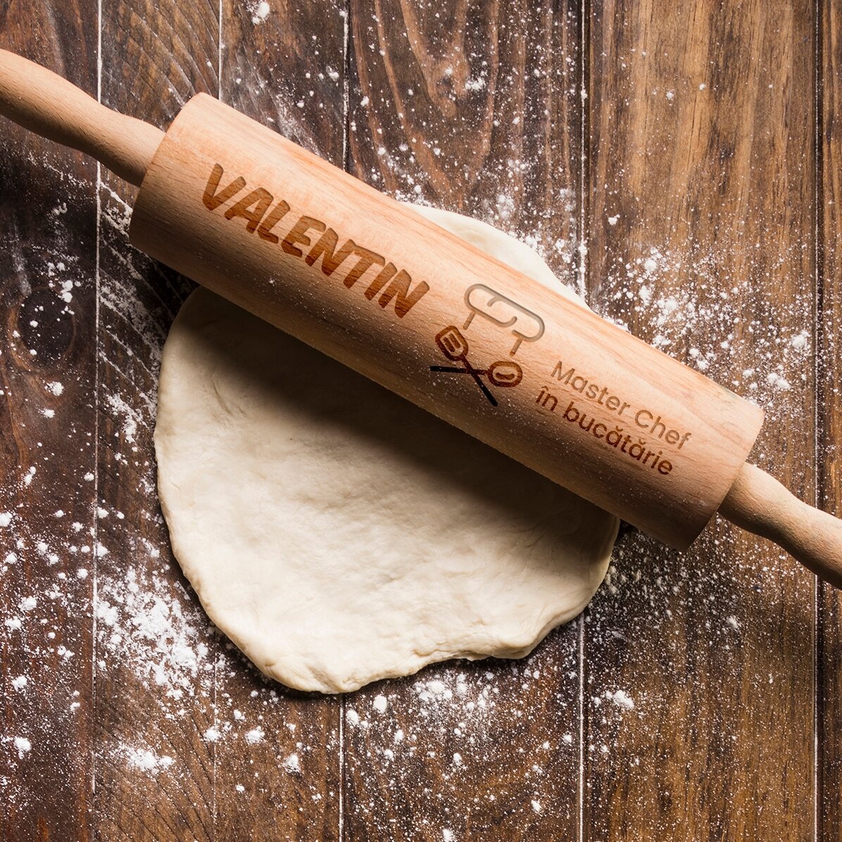 Sucitor de lemn personalizat - MasterChef în bucătărie