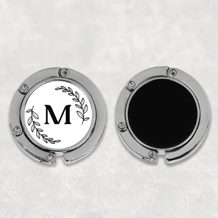 Suport geantă pentru masă personalizat cu inițială