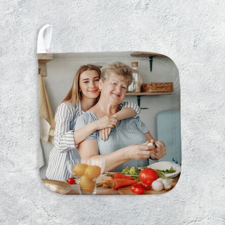 Suport oală fierbinte personalizat cu o poză