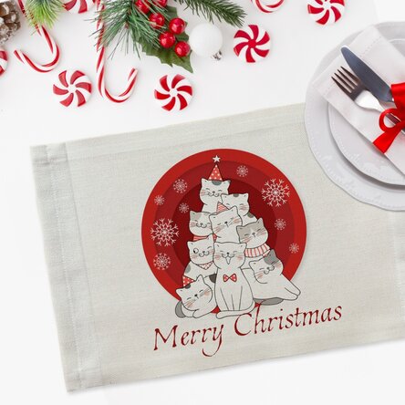 Suport pentru farfurie personalizat - Cat