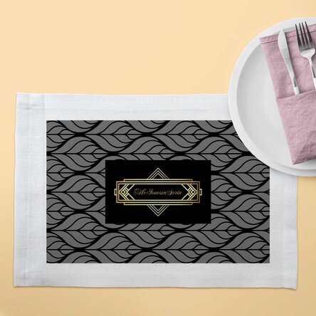 Suport pentru farfurie personalizat - Elegance style