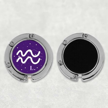 Suport geantă pentru masă personalizat cu text - Zodia Vărsător