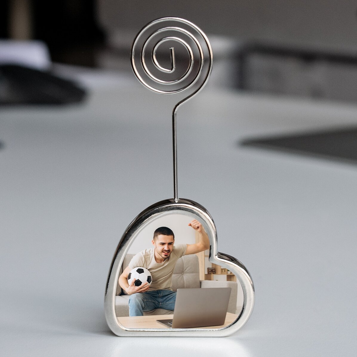 Suport pentru mesaj FC Rapid personalizat cu poză și mesaj