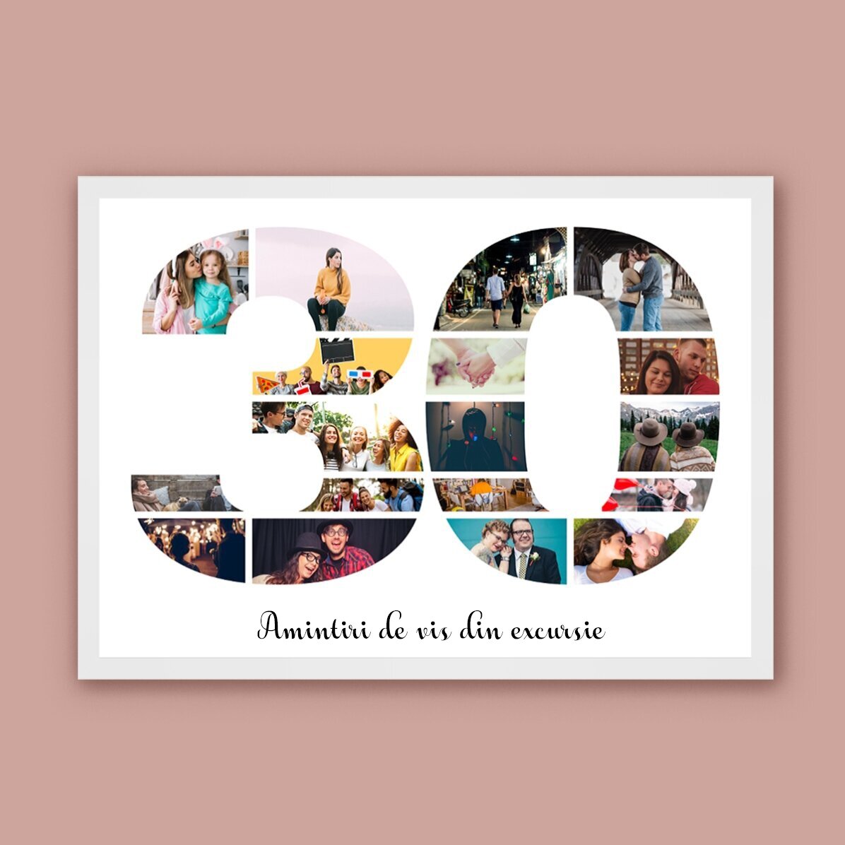 Tablou landscape personalizat cu poze și text - 30