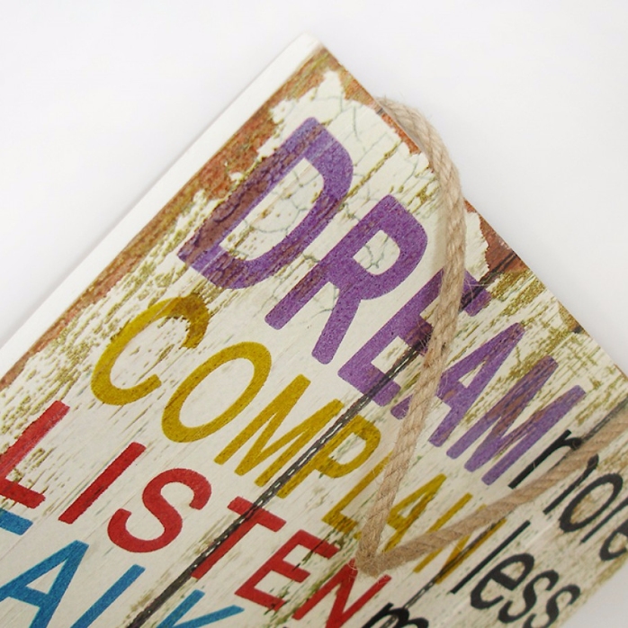 Tablou lemn more - less