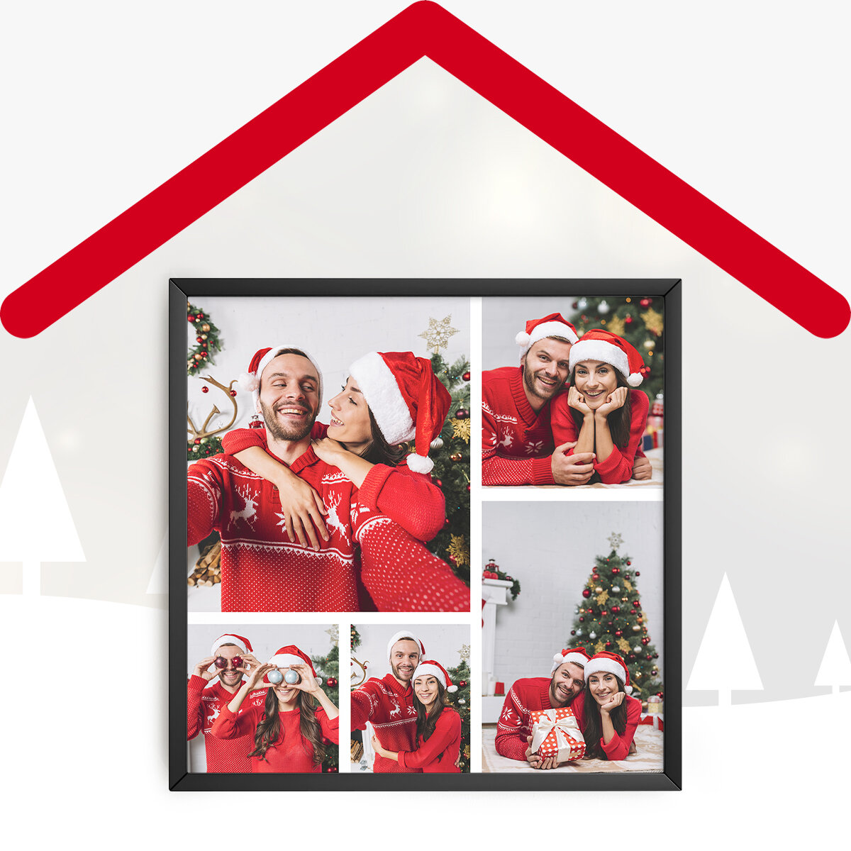 Tablouri personalizate format pătrat