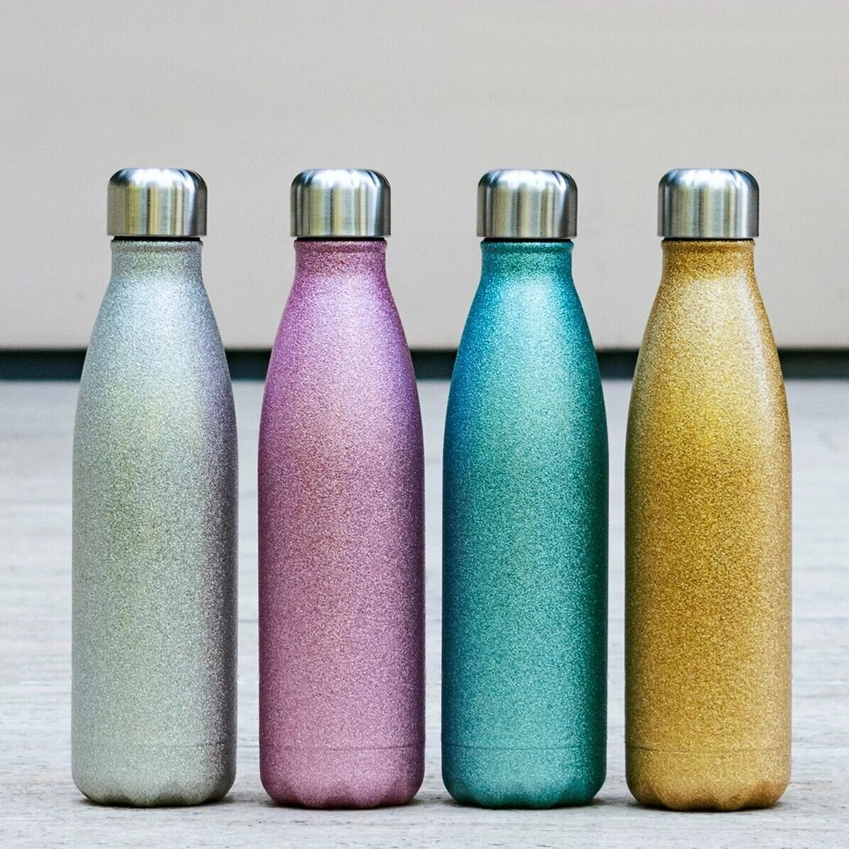 Termos cu glitter personalizat cu nume - Limited Edition