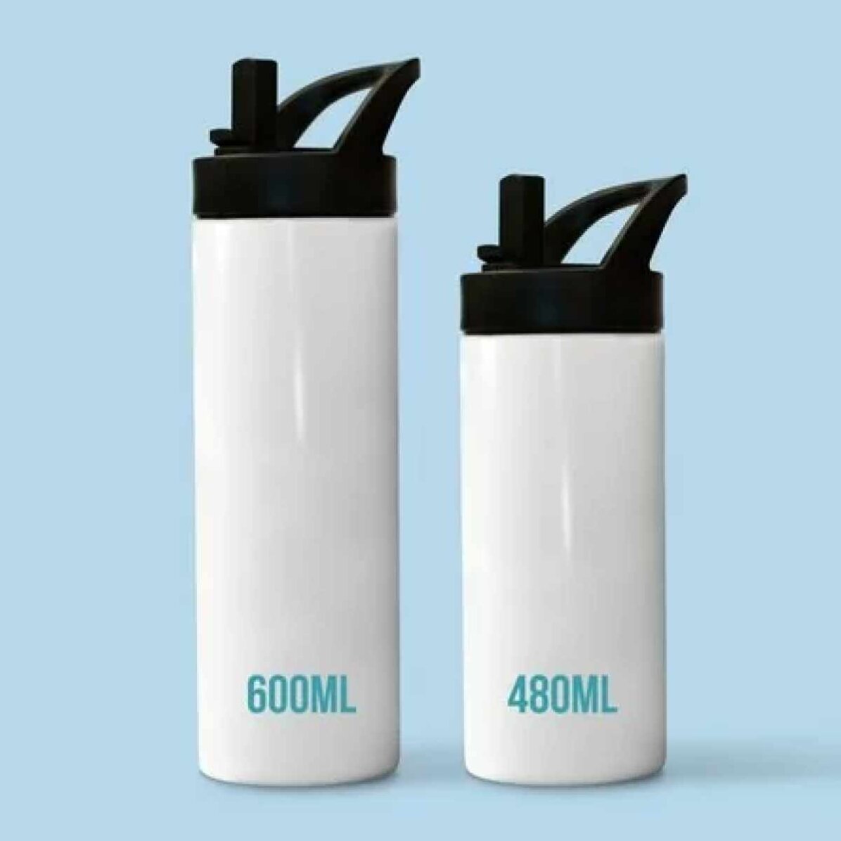 Termos cu mâner și pai personalizat cu nume - Barbie