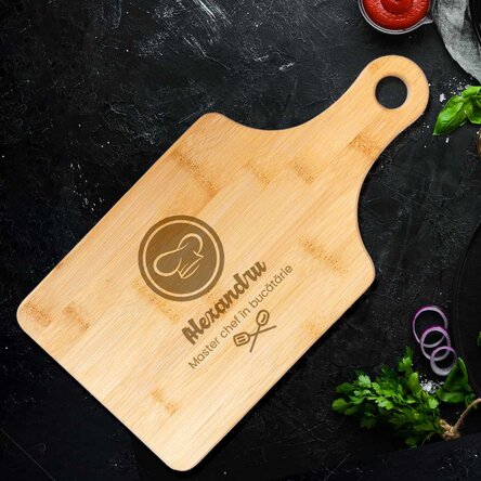 Tocător personalizat - Master chef în bucătărie