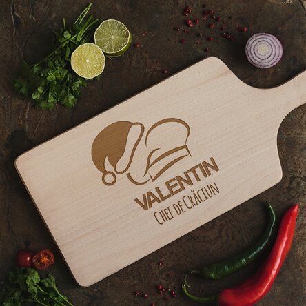 Tocător personalizat - Christmas Chef