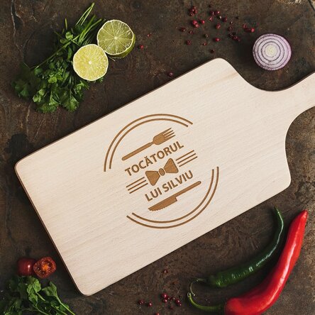 Tocător personalizat cu nume