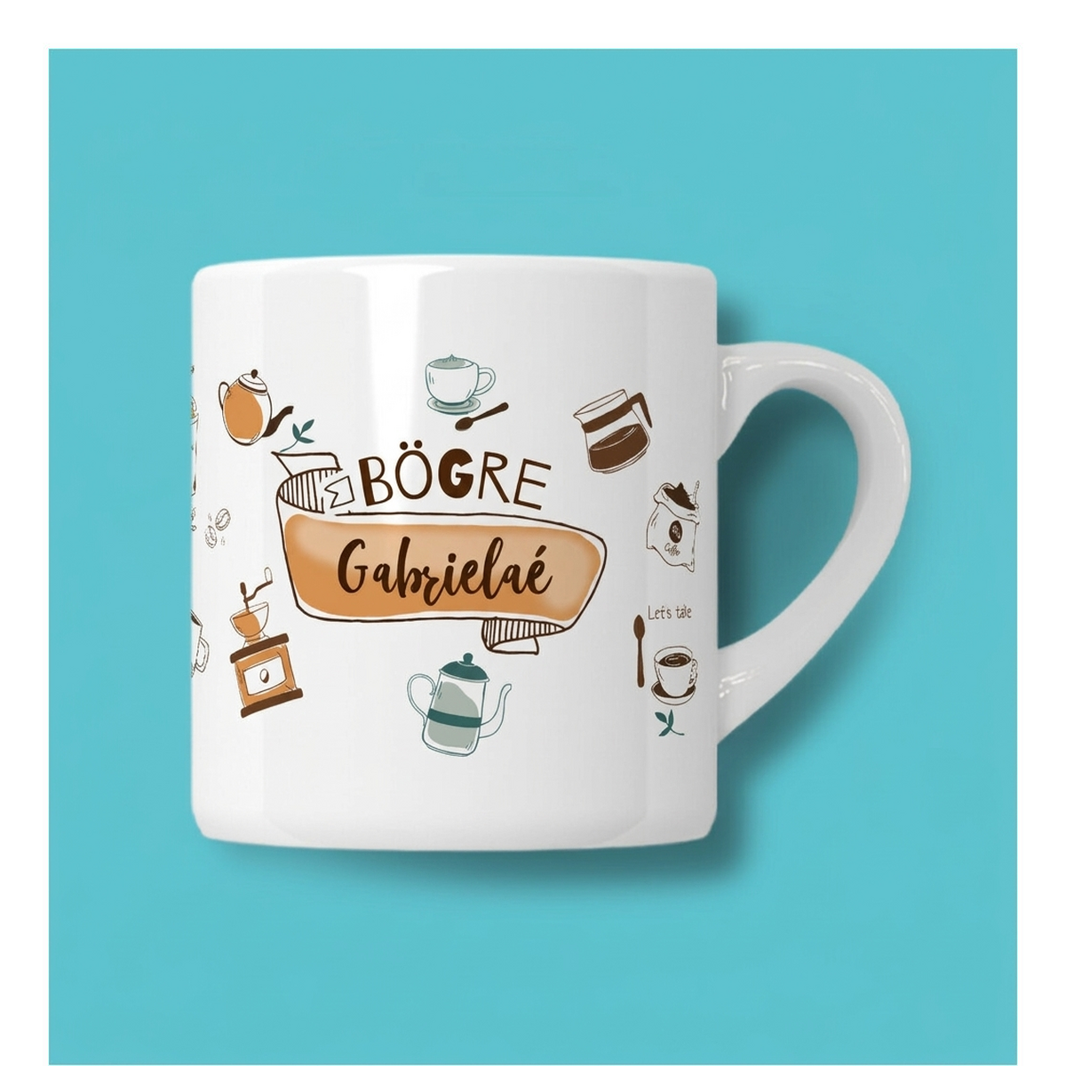 Căni espresso personalizate 