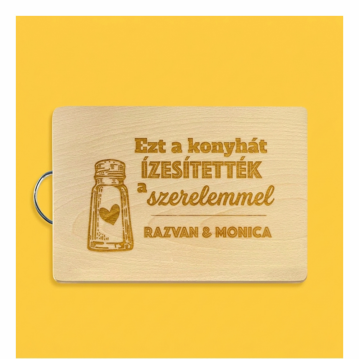 Tocătoare dreptunghiulare cu mâner personalizate