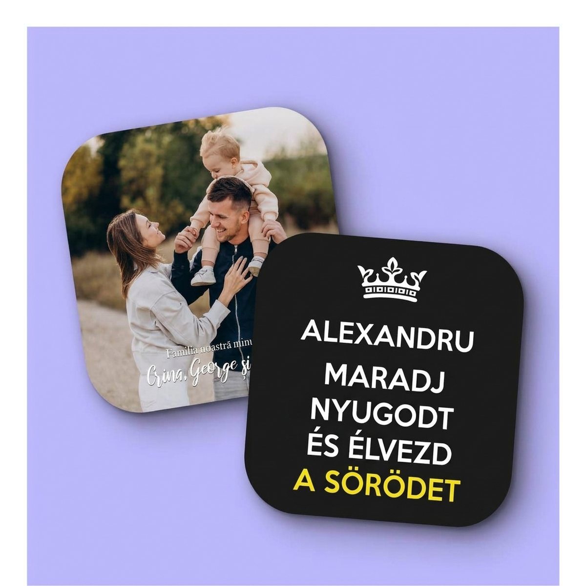 Suporturi personalizate pentru pahare