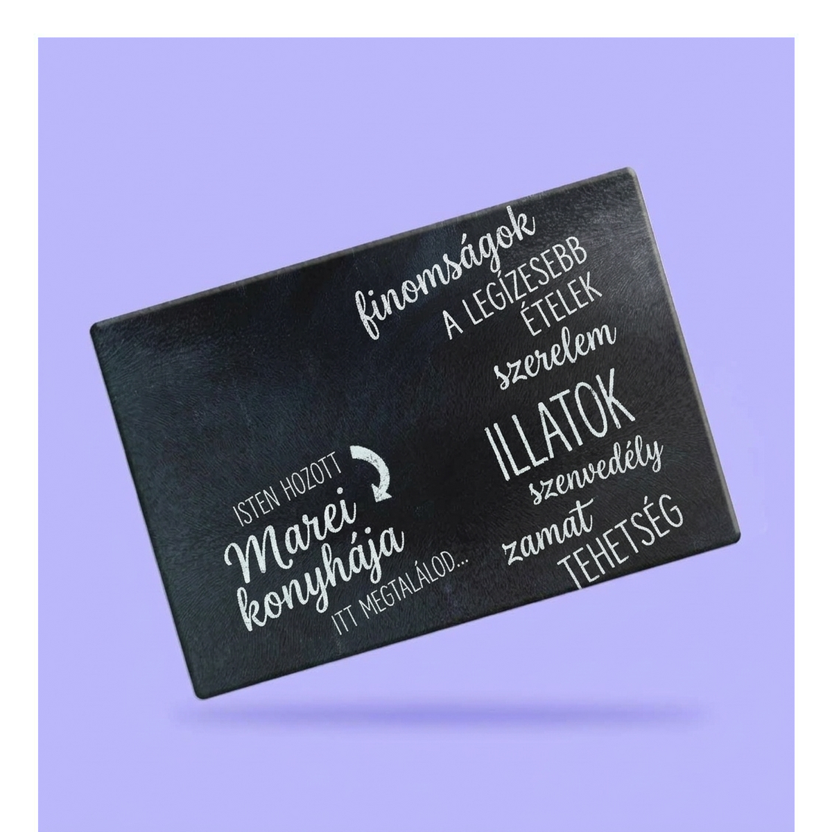 Tocătoare de sticlă personalizate