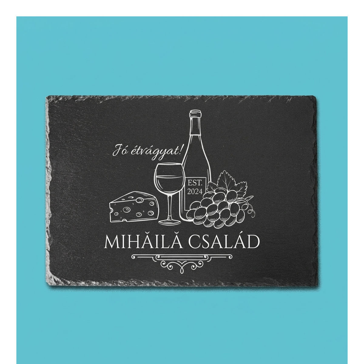 Plăci de ardezie personalizate