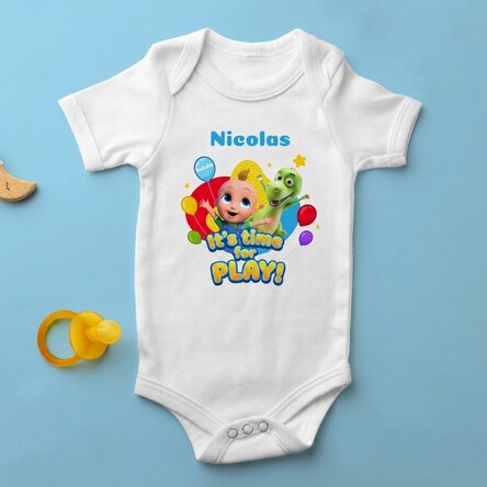 Personalised baby bodysuit with name - It