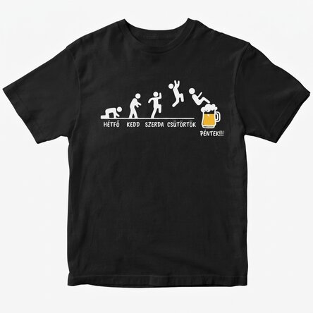Egyedi pamut póló - Beer Time