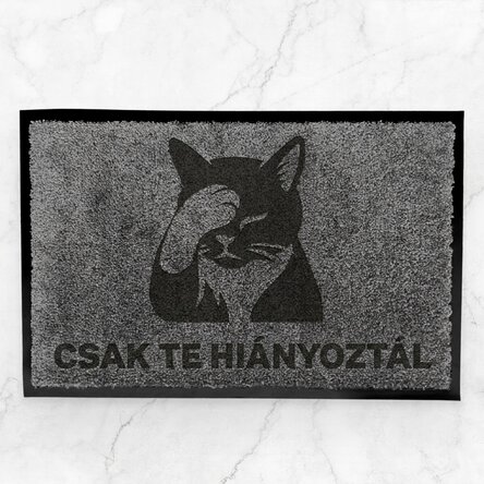 Személyre szabott beltéri bejárati szőnyeg - Facepalm