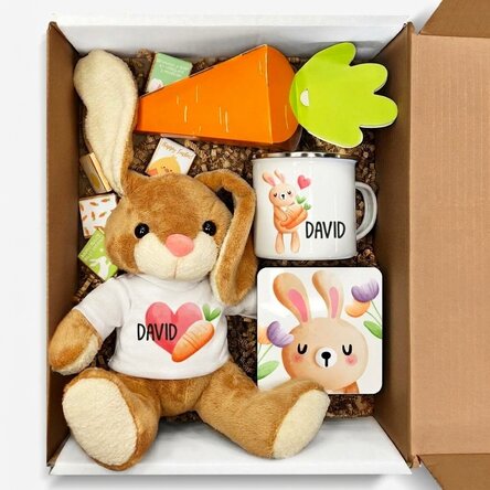 Personalised gift set for children - Happy Easter