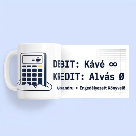 Személyre szabott bögre szöveggel - Számvitel