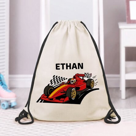 Personalised rucksack with name – Car