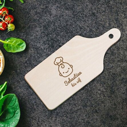 Személyre szabott mini vágódeszka - Baby Chef