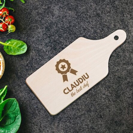 Personalised mini chopping board - The best chef
